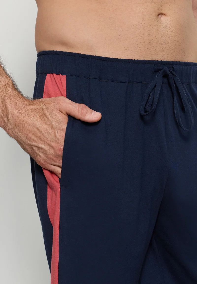 Night & Day Short Pants | deep navy/ garnet rose 075824-072628