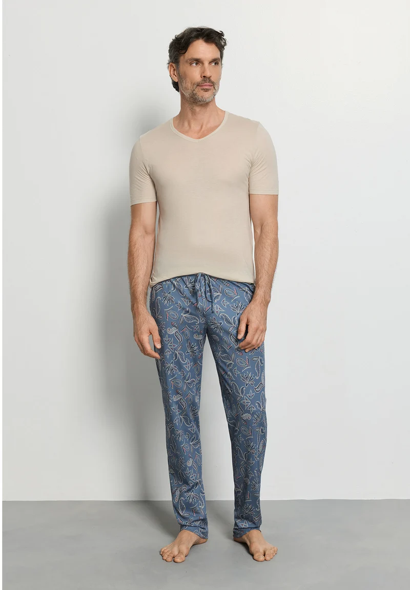 Night & Day Long Pants | seaside paisley 075216-073102