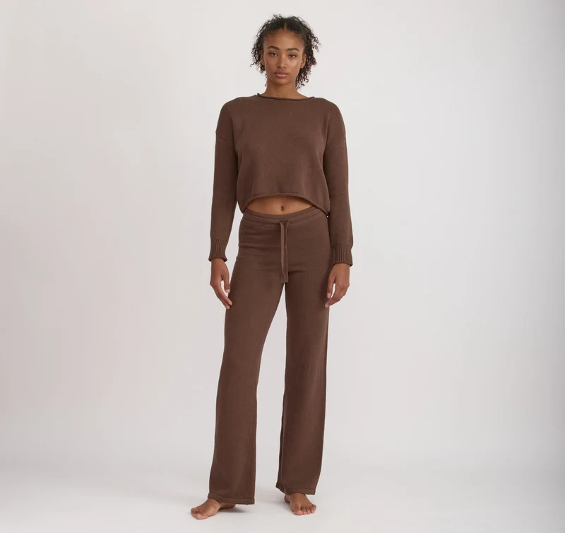 True Knit Wide Leg Pants