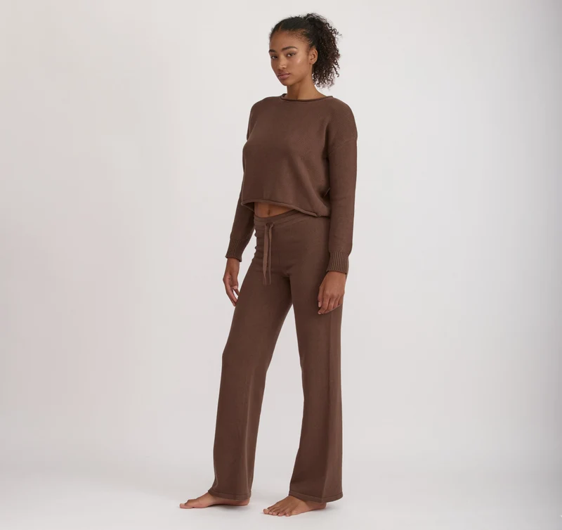 True Knit Wide Leg Pants