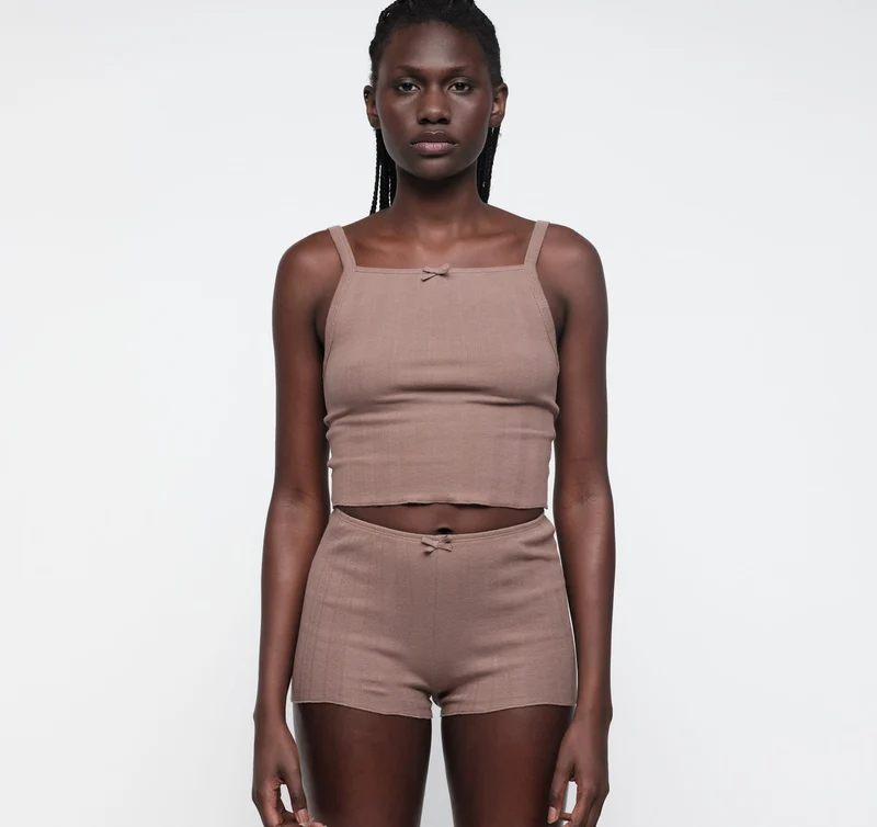 Pointelle Shorts