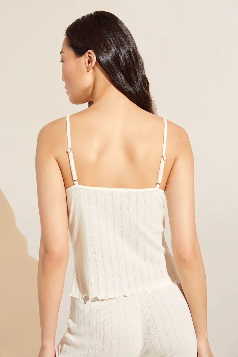 Pointelle Cami and Pants Set