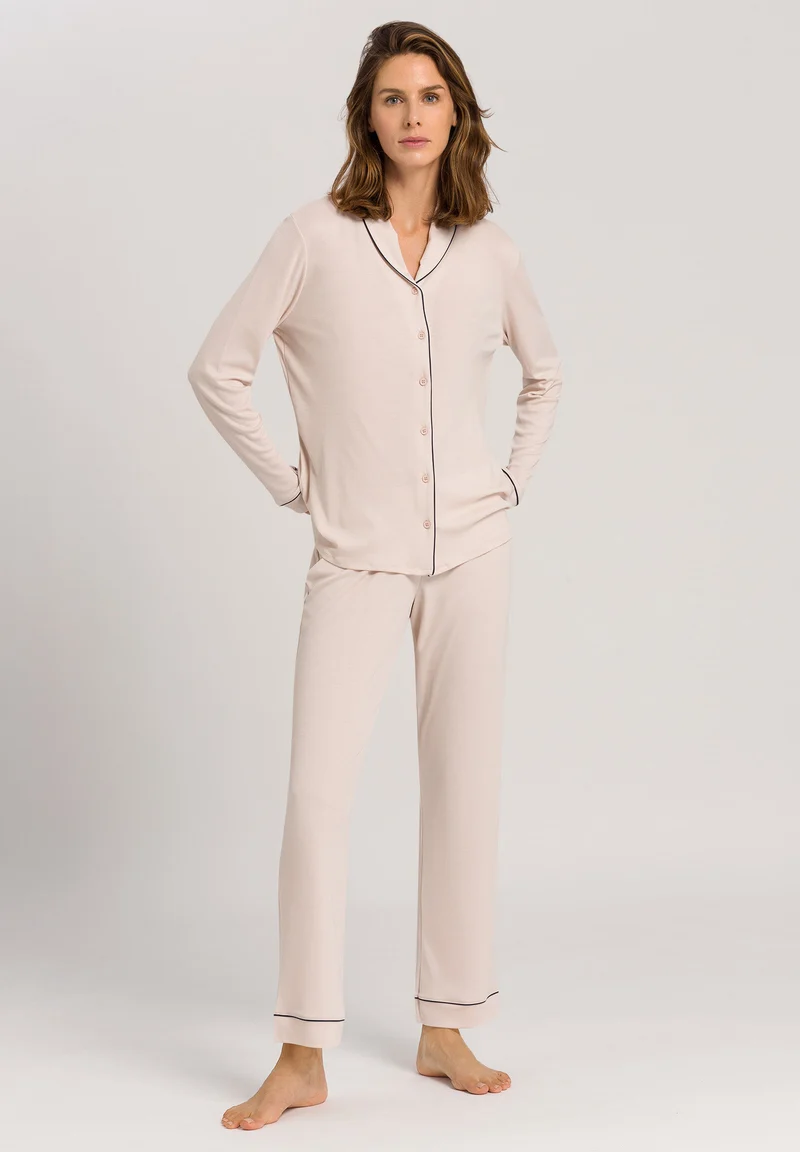 Natural Comfort L/SLV Pajama | almond 077966-071809