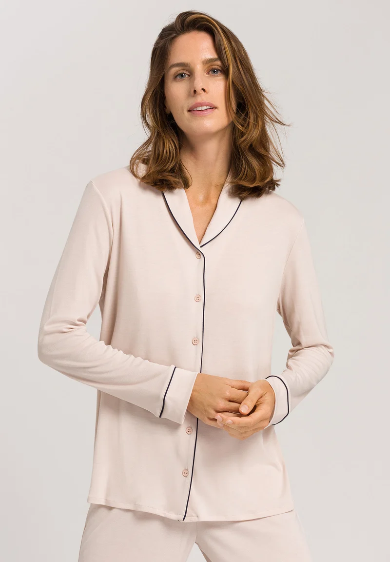 Natural Comfort L/SLV Pajama | almond 077966-071809