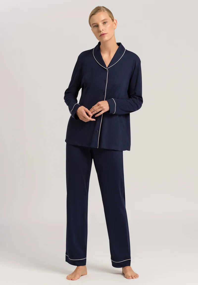 Natural Comfort L/SLV Pajama | deep navy 077966-071610