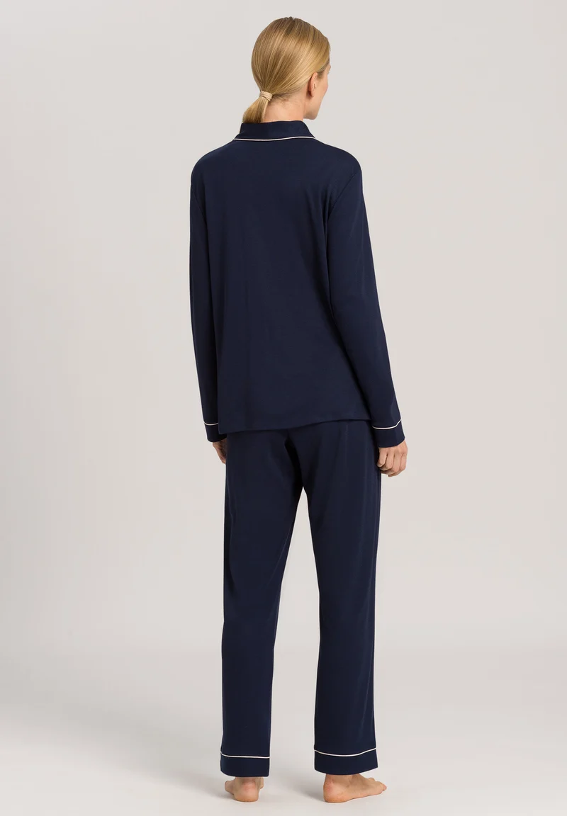Natural Comfort L/SLV Pajama | deep navy 077966-071610
