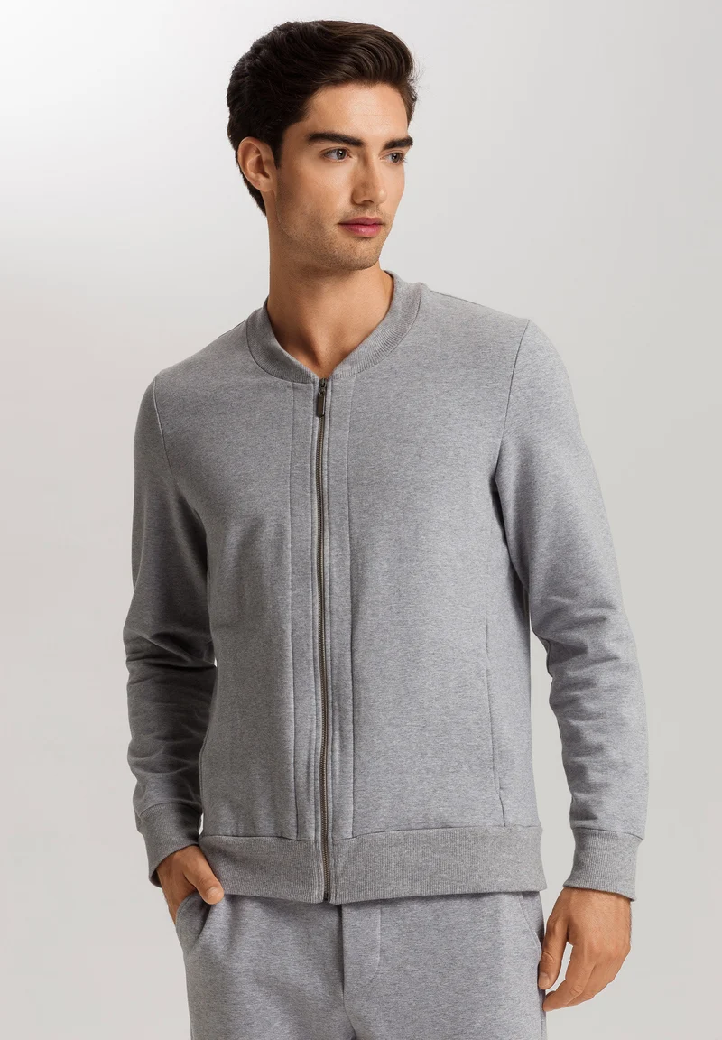 Natural Living Cardigan | grey melange 075774-073014