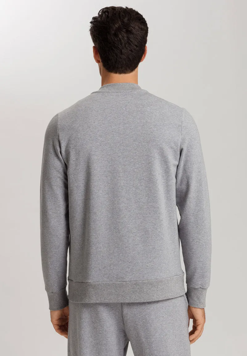 Natural Living Cardigan | grey melange 075774-073014