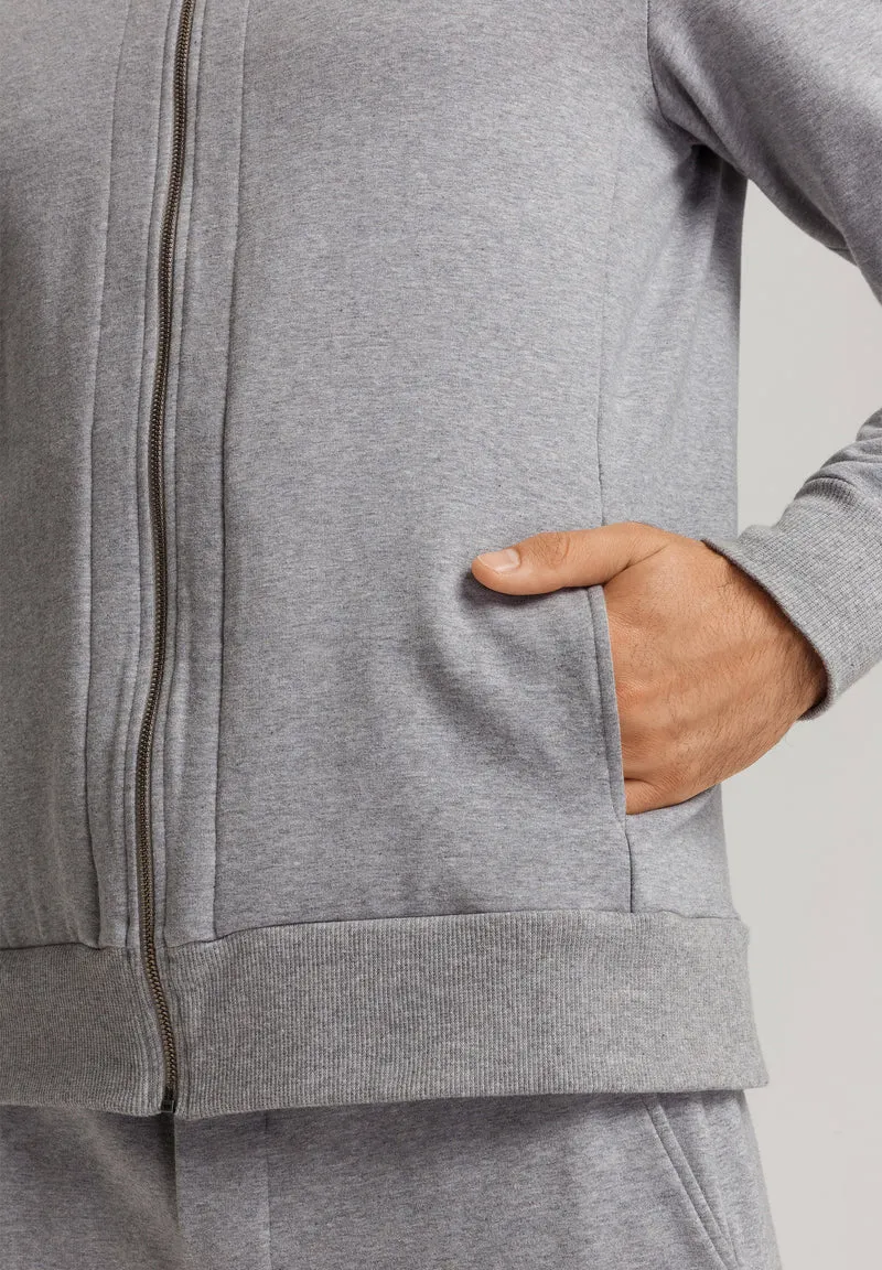 Natural Living Cardigan | grey melange 075774-073014