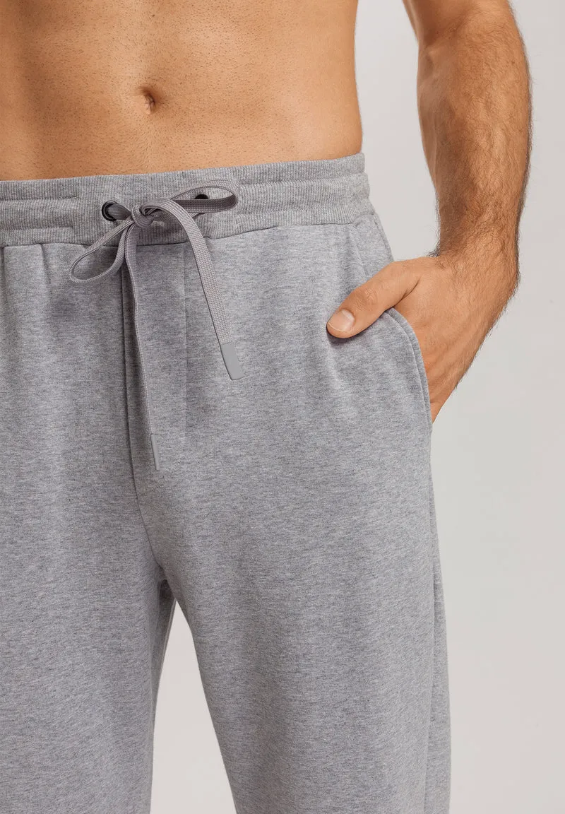 Natural Living Long Pants | grey melange 075773-073014