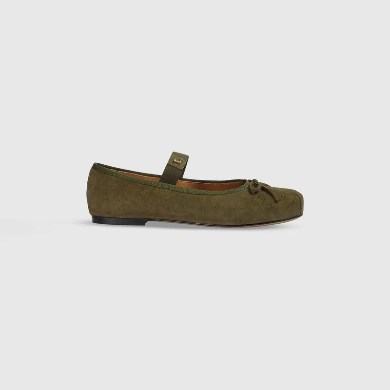 Juna Ballet Flats - Olive