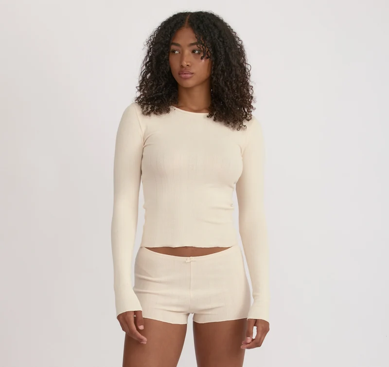 Pointelle Shorts
