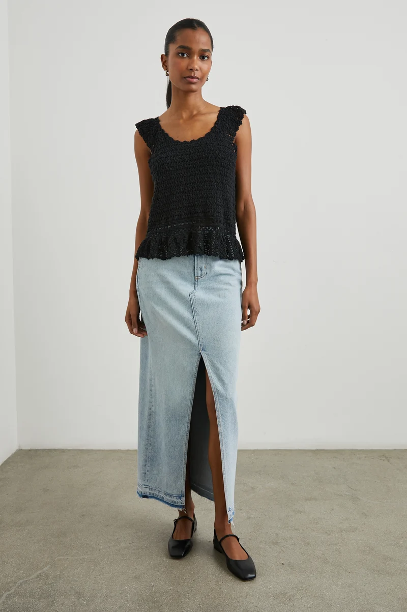 Hattie Black Top