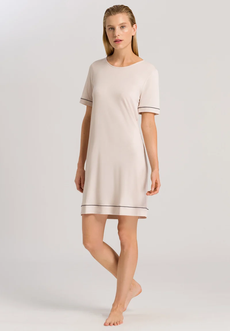 Natural Comfort S/SLV Nightdress 90cm | almond 077963-071809