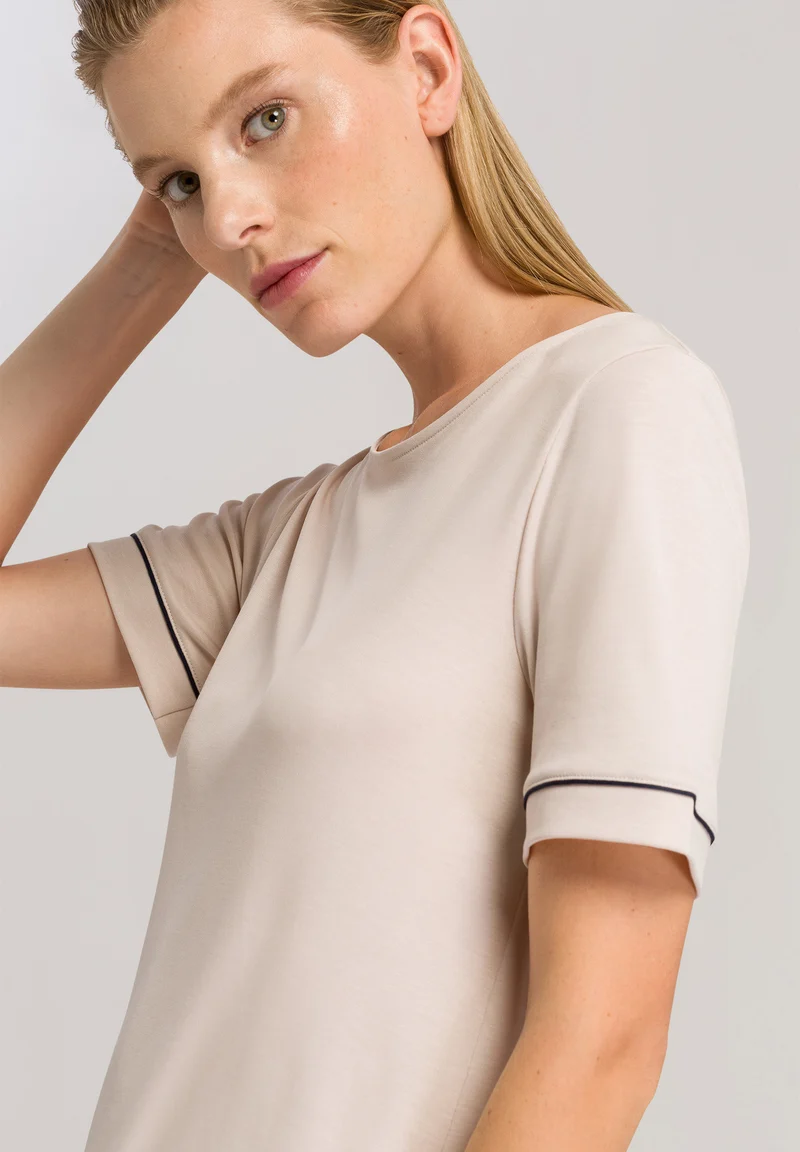 Natural Comfort S/SLV Nightdress 90cm | almond 077963-071809