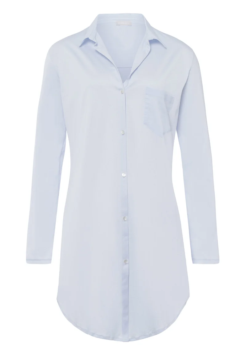 Cotton Deluxe L/SLV Nightdress 90cm | blue glow 077958-070511