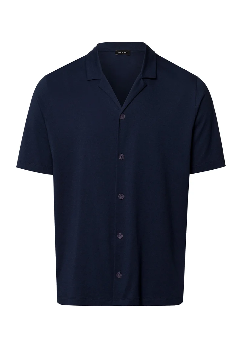 Night & Day S/SLV Henley Shirt | deep navy 075752-071610