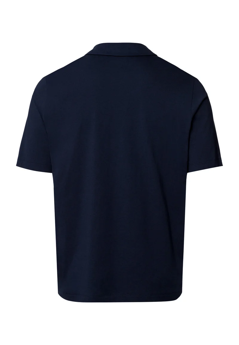 Night & Day S/SLV Henley Shirt | deep navy 075752-071610
