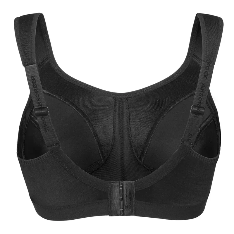 Stoßdämpfer - D+ Max Support Sport-BH Schwarz