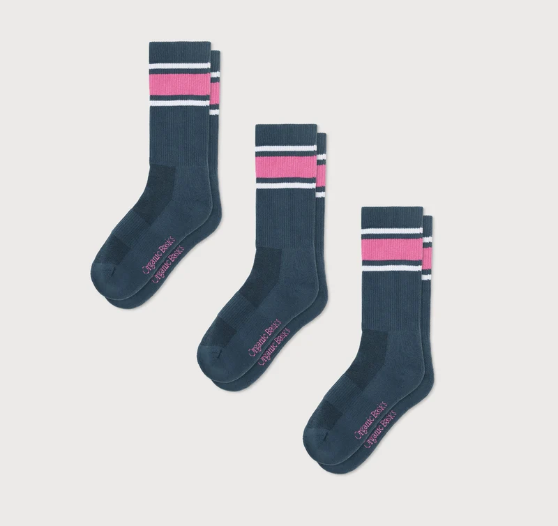 Core Color Striped Socks 3-Pack