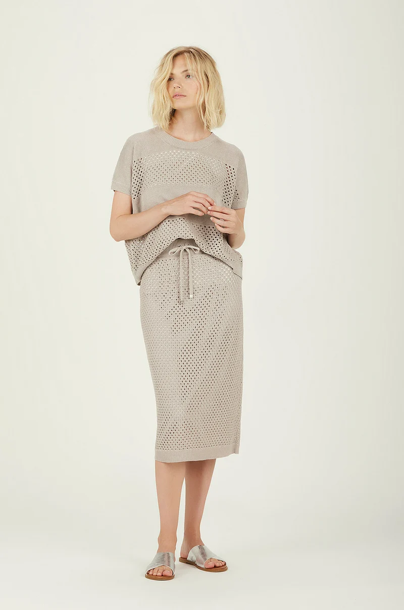 Crochet Midi Skirt