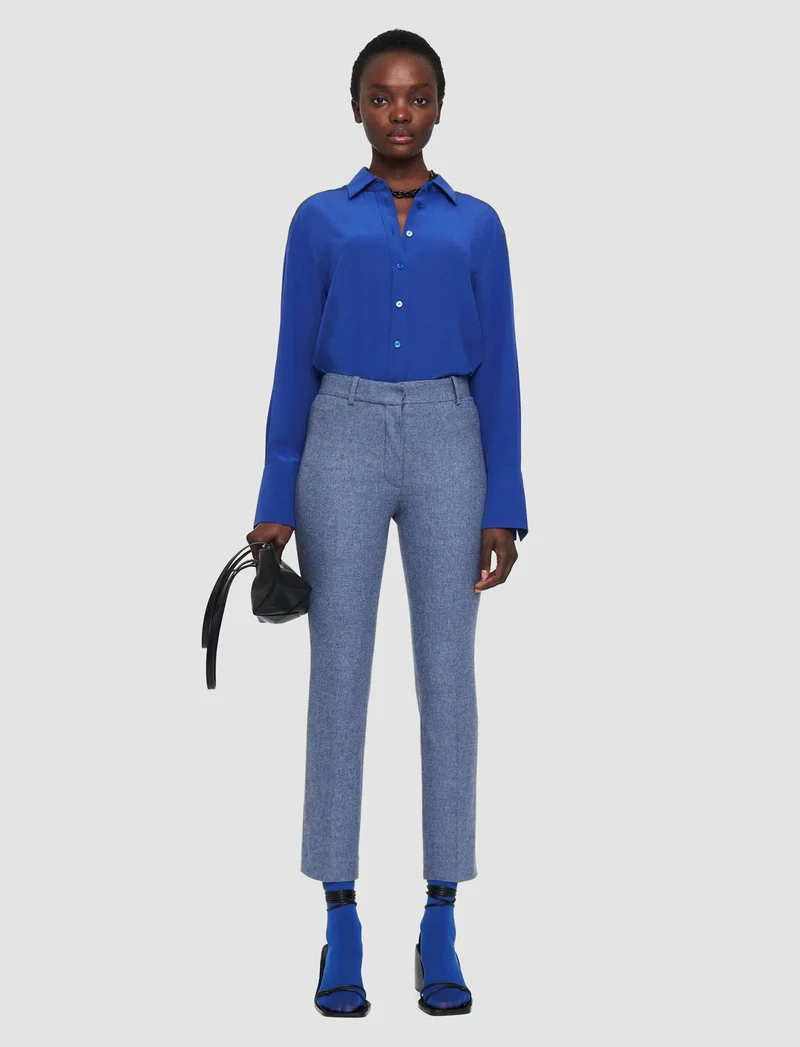 Tahis Flannel Stretch Trouser