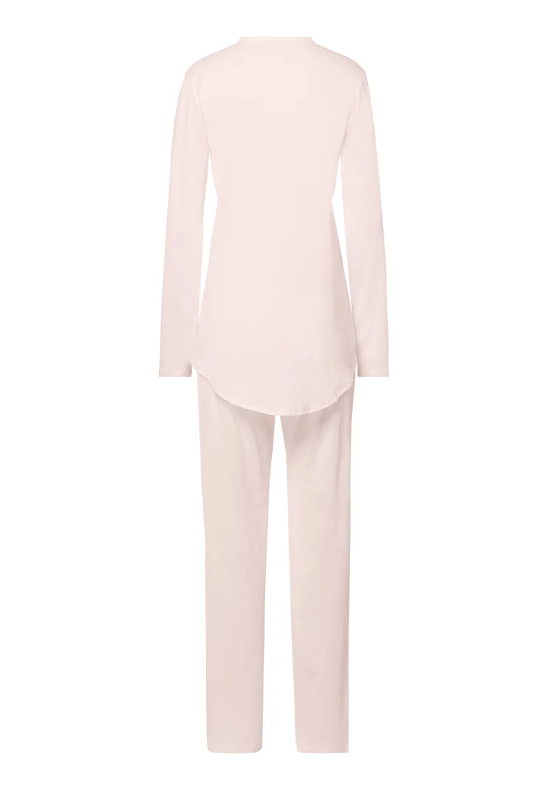 Cotton Deluxe L/SLV Pajama | crystal pink 077956-071334