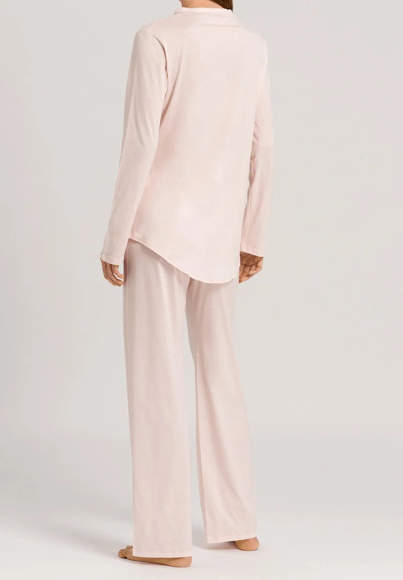 Cotton Deluxe L/SLV Pajama | crystal pink 077956-071334