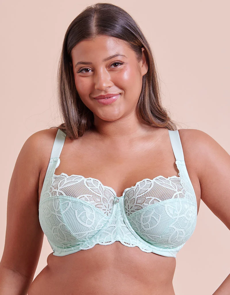 Curvy Kate Lovelace Full Cup Side Support Bra Pale Mint