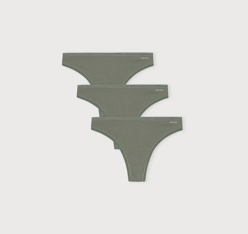 Core Rib Thong 3-Pack