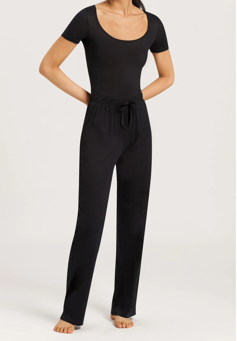 Cotton Deluxe Long Pants | black 077955-070019