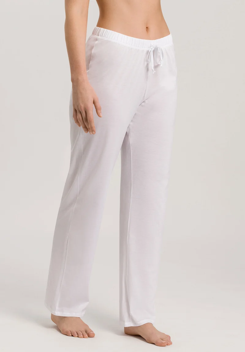 Cotton Deluxe Long Pants | white 077955-070101
