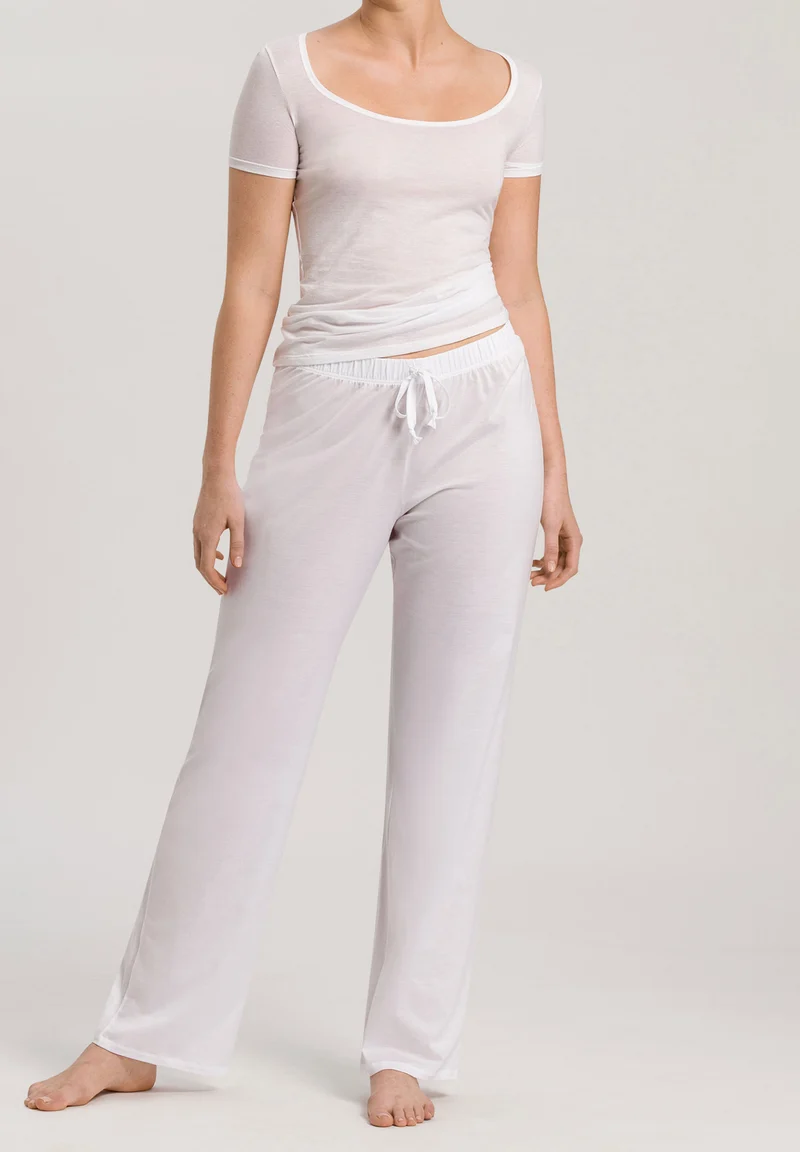 Cotton Deluxe Long Pants | white 077955-070101