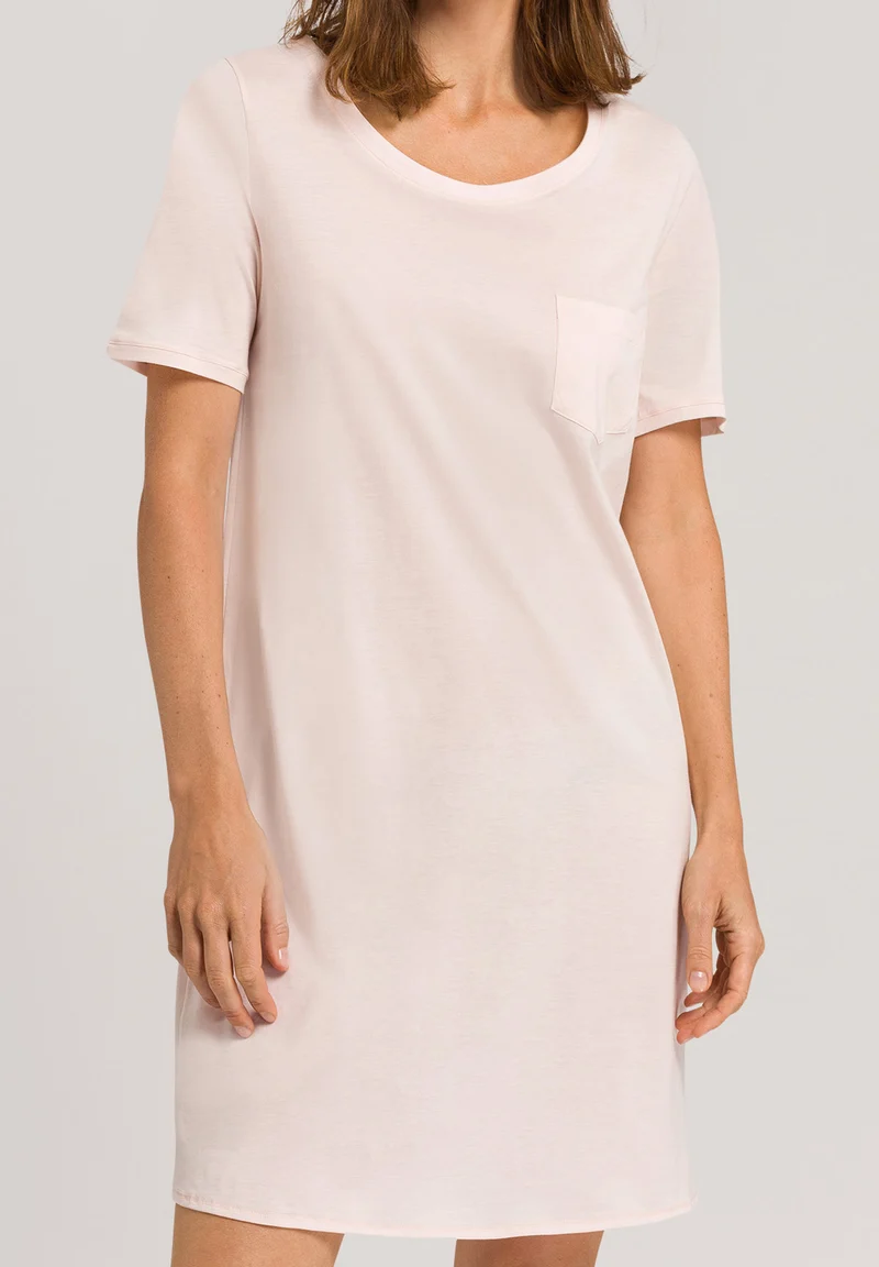 Cotton Deluxe S/SLV Nightdress 90cm | crystal pink 077953-071334