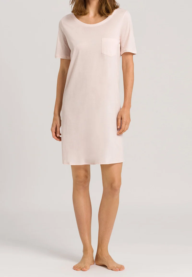 Cotton Deluxe S/SLV Nightdress 90cm | crystal pink 077953-071334
