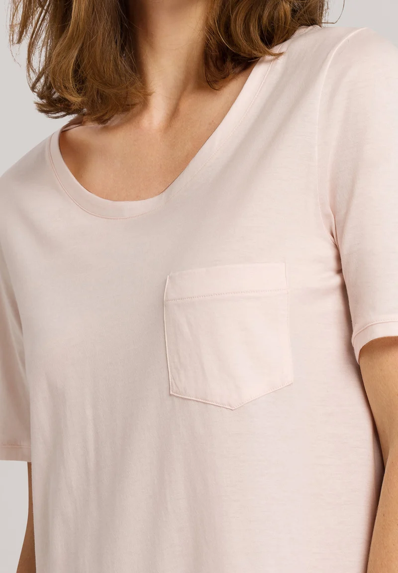 Cotton Deluxe S/SLV Nightdress 90cm | crystal pink 077953-071334