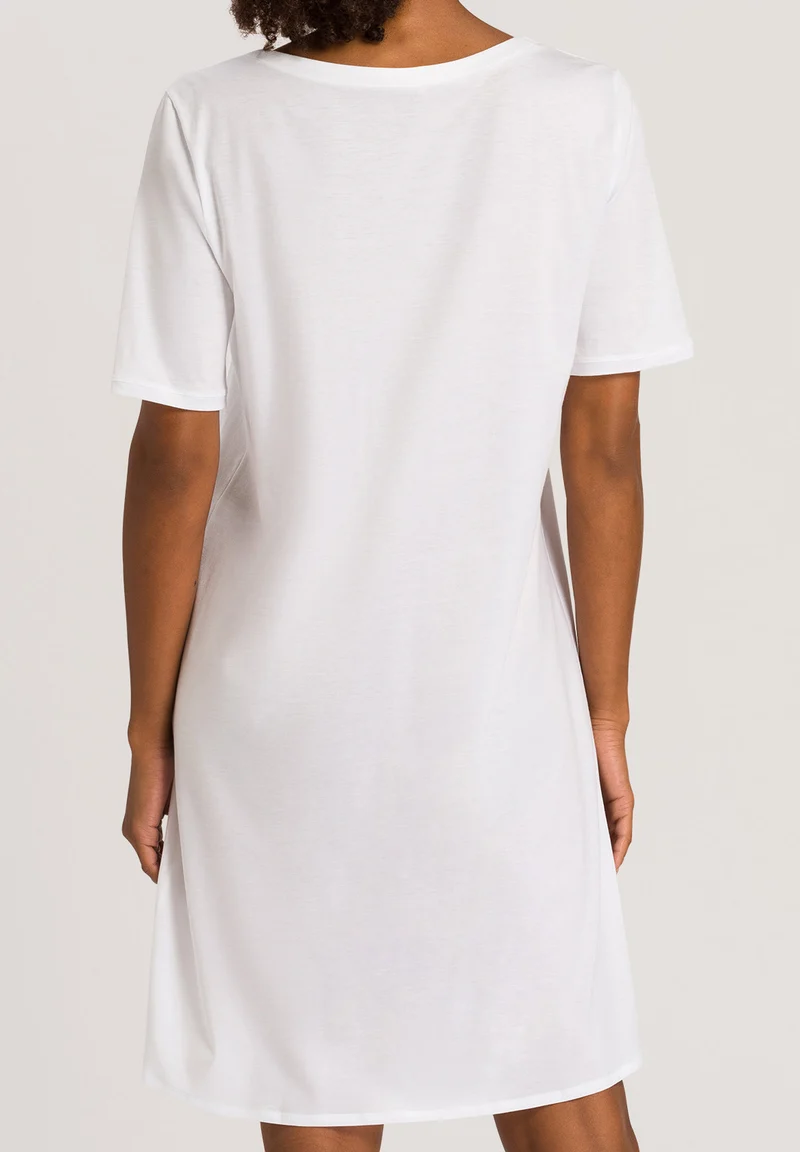 Cotton Deluxe S/SLV Nightdress 90cm | white 077953-070101