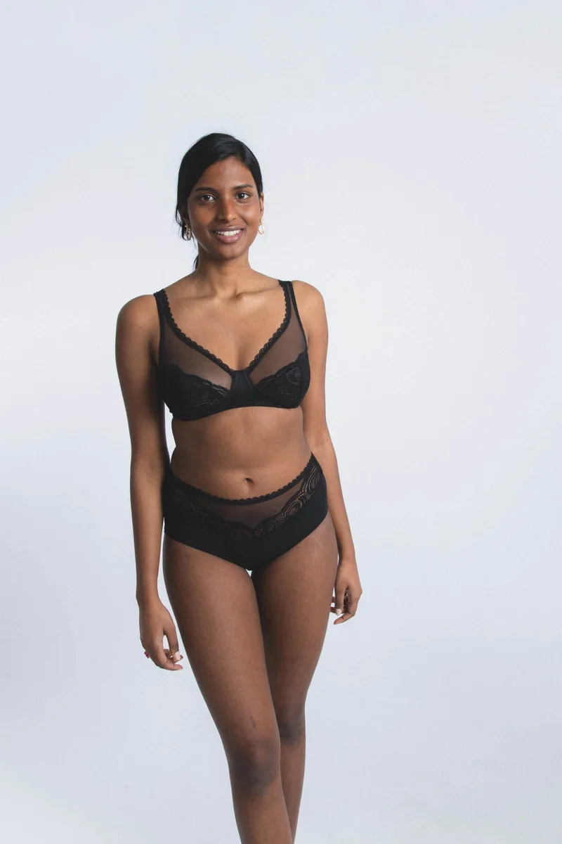 Lejaby - Envie High Brief Schwarz