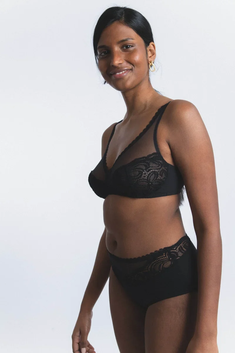 Lejaby - Envie High Brief Schwarz