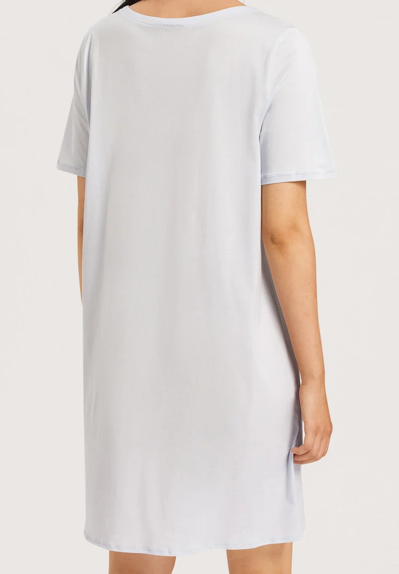Cotton Deluxe S/SLV Nightdress 90cm | blue glow 077953-070511