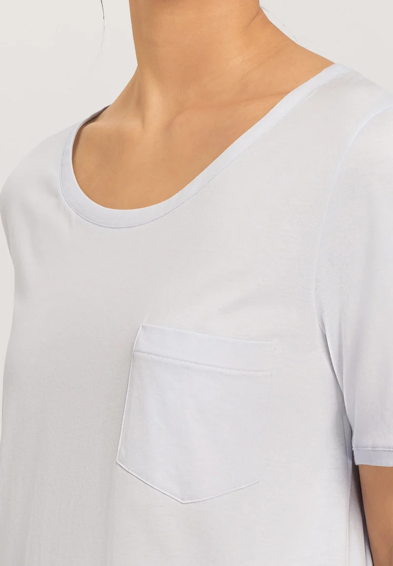 Cotton Deluxe S/SLV Nightdress 90cm | blue glow 077953-070511