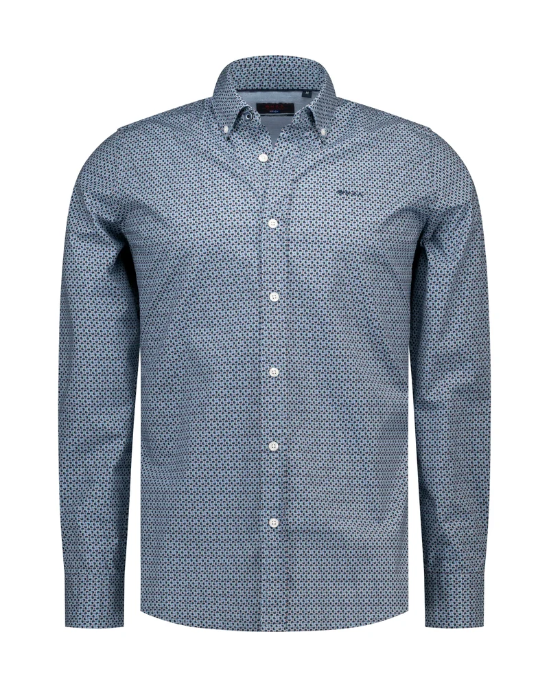 SHIRT LONG SLEEVE, JACKET SOFT OCEAN