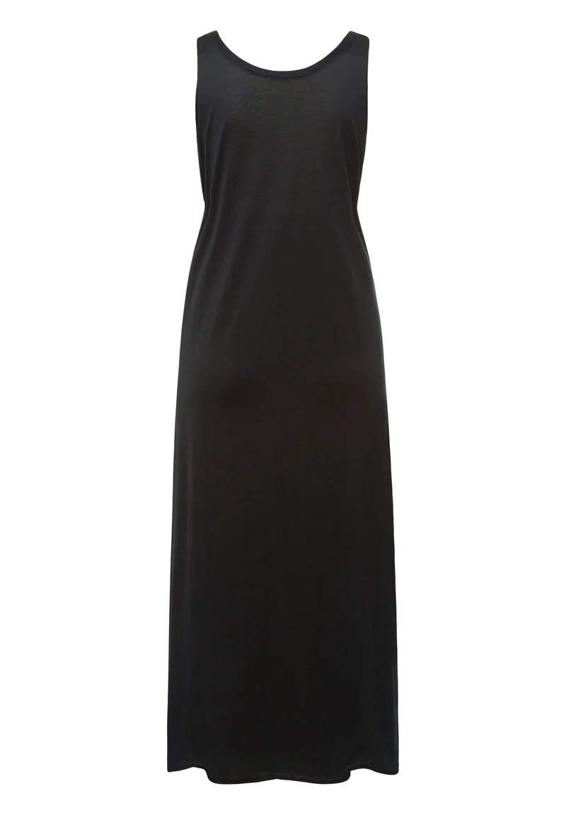 Cotton Deluxe Sleeveless Nightdress 130cm | black 077951-070019