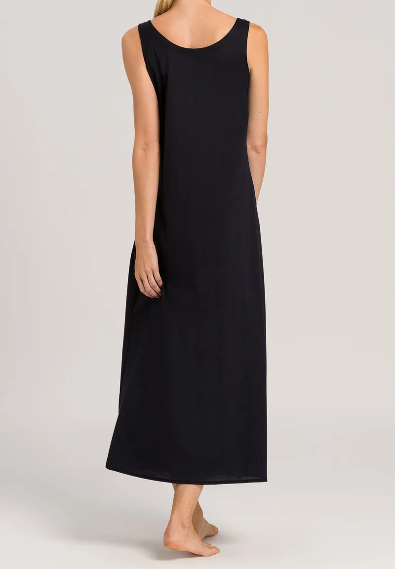 Cotton Deluxe Sleeveless Nightdress 130cm | black 077951-070019