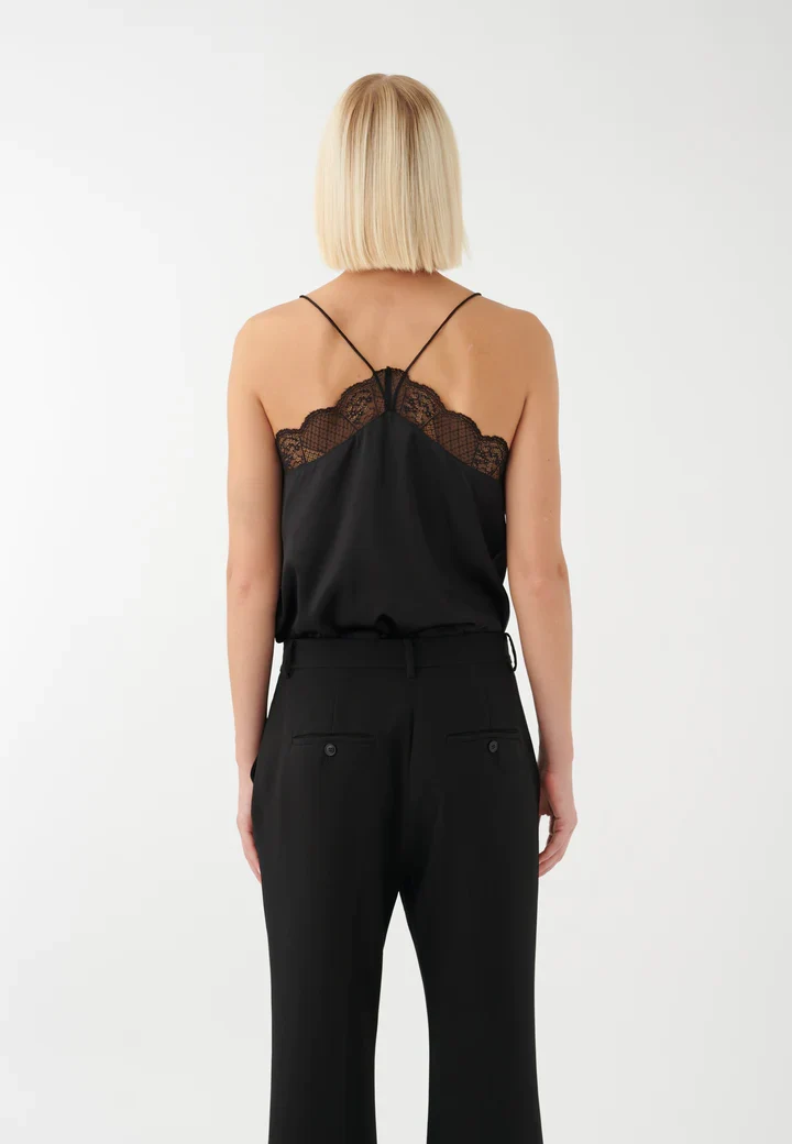 Alida Black Top