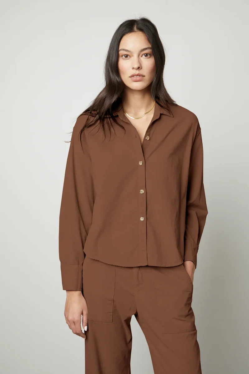 Jojo Corduroy Barley Shirt