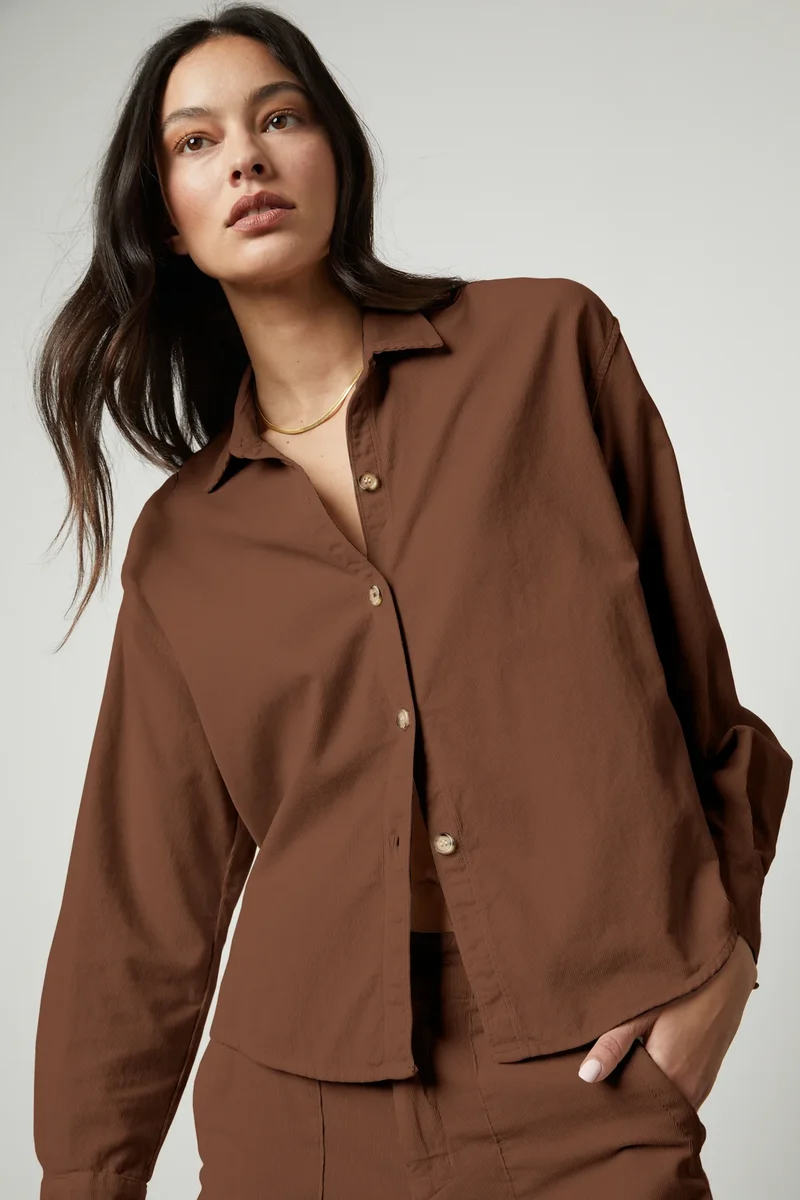 Jojo Corduroy Barley Shirt