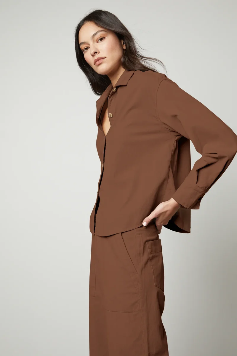 Jojo Corduroy Barley Shirt
