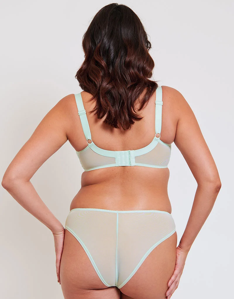 Flirtelle Isla Padded Balcony Bra Pale Mint