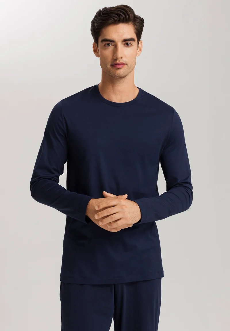 Night & Day L/SLV Shirt | deep navy 075431-071610